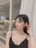 金店同款999純銀耳環(huán)2025新款感銀耳墜耳飾女耳釘氣質(zhì) 【優(yōu)雅紫立方鋯】 禮盒：經(jīng)典方 曬單實(shí)拍圖