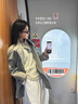 妤遇（YUUZYUUS）品牌女裝短款風(fēng)衣外套女小個子2025春秋新款韓版英倫風(fēng)立領(lǐng)大衣 灰色 M  【105斤~125斤】 曬單實(shí)拍圖