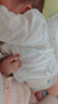 歡喜小熊嬰兒?jiǎn)紊弦聝杉b寶寶0-6個(gè)月剛出生新生兒純棉A類(lèi)衣服 曬單實(shí)拍圖