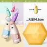 蕉下（beneunder）防紫外線遮陽傘五折黑膠膠囊晴雨傘防曬傘BM525霧衫紫 曬單實拍圖