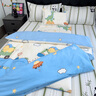 紅豆全棉幼兒園三件套純棉嬰幼兒童入園被子六七件套寶寶午休床被褥套 汽車(chē)樂(lè )園【單款·A類(lèi)精梳全棉】 床笠款 外套三件套-被套120x150cm 曬單實(shí)拍圖