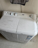 海爾（Haier）雙桶洗衣機(jī)半自動(dòng)自動(dòng)家用 10公斤大容量 家電國家補(bǔ)貼 以舊換新 雙缸XPB100-729S原廠品質(zhì)  曬單實(shí)拍圖