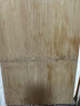 雙槍整竹切菜板砧板  加大加厚案板搟面板家用粘板占板40*28*1.8cm 曬單實拍圖
