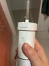 潔碧（Waterpik）沖牙器水牙線(xiàn)GS7-1便攜式電動(dòng)潔牙機手持式洗牙器家用立式預防牙結石正畸全身水洗三八節女神禮物 GS7珍珠白【伸縮便攜款】 曬單實(shí)拍圖