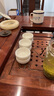 蘇氏陶瓷（SUSHI CERAMICS）茶杯 白瓷中國白個人杯羊脂玉主人杯品茗杯8個裝J0516 曬單實(shí)拍圖