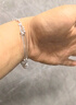 ALLOVE三生三世純銀手鏈女士轉(zhuǎn)運(yùn)手環(huán)首飾教師節(jié)禮物送女老師老婆生日 曬單實(shí)拍圖