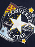 Converse匡威兒童上衣2025秋季新款男童套頭衛(wèi)衣時(shí)尚純棉女童圓領(lǐng)上衣 藏青藍(lán) 140 /68 【建議身高128-140cm】 曬單實(shí)拍圖