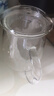 幾物森林 茶杯玻璃杯茶水分離泡茶杯過濾家用耐熱裝開水杯子 蘑菇杯500ml 曬單實拍圖
