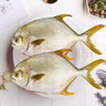 翔泰海南二去金鯧魚(yú)700g/2條  去鰓去內臟 燒烤 生鮮魚(yú)類(lèi)  海鮮水產(chǎn) 曬單實(shí)拍圖