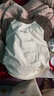 森馬（Semir）短袖t恤女寬松涼感上衣夏裝可愛(ài)刺繡印花圓領(lǐng)百搭正肩修身套頭衫 N款-白咖色調00315 M /160/84A 曬單實(shí)拍圖