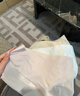 俞兆林女士內(nèi)褲女純棉抑菌底檔純色中腰三角褲女包臀無痕透氣少女 L 曬單實拍圖