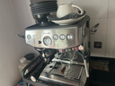 鉑富（Breville）BES876 半自動咖啡機 家用意式 研磨奶泡一體式 智能輔助壓粉系統(tǒng) 大容量水箱 25擋研磨 鍛光銀 曬單實拍圖