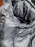 駱駝火山羽絨服男女同款輕薄羽絨服男鴨絨面包服情侶外套冬季 幻影黑 男款,7089H L 曬單實(shí)拍圖