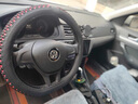 宰摟北京現代x35悅動(dòng)朗動(dòng)瑞納名圖伊蘭特皮革汽車(chē)方向盤(pán)套子四 現代專(zhuān)用【純色黑色紅線(xiàn)】方向盤(pán) 曬單實(shí)拍圖