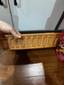 上可意 長(cháng)方形仿藤編收納籃超市陳列展示筐家用面包籃零食收納筐 曬單實(shí)拍圖