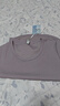 森馬（Semir）短袖t恤女短款修身圓領(lǐng)內(nèi)搭25夏涼感收腰V領(lǐng)上衣辣妹109325100006 曬單實(shí)拍圖