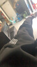 凱普蒂潮流男士純色運動衛(wèi)褲簡約刺繡拼接束腳哈倫褲彈力松緊腰小腳褲 黑色 L 【170/105-120斤】 【春秋款】 曬單實拍圖