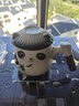 璞器粗陶熊貓辦公杯茶水分離泡茶杯馬克杯高檔個(gè)人水杯子帶蓋禮品定制 曬單實(shí)拍圖