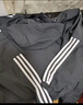 adidas經(jīng)典三條紋運動(dòng)連帽夾克外套男女秋季阿迪達斯三葉草 黑色   XS 曬單實(shí)拍圖