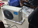 美的空調(diào) 大1.5匹 酷省電 新一級(jí)能效 變頻冷暖 省電壁掛式臥室掛機(jī) 國(guó)家補(bǔ)貼 KFR-35GW/N8KS1-1  曬單實(shí)拍圖