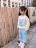 G.DUCKKIDS小黃鴨女童春裝套裝2025新款洋氣兒童裝女孩衣服秋季寶寶運動(dòng)衛衣 粉色庫洛米撞色【春秋款】 130 建議120-125cm5-6歲 曬單實(shí)拍圖