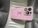 適用蘋(píng)果16promax時(shí)尚新款iPhone15玻璃防摔14全包帶鏡頭膜手機殼 帶鏡頭膜【櫻花粉】 iPhone 16 Pro 曬單實(shí)拍圖