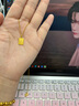 行金銀中黃金上上簽吊墜999足金無事牌素金工藝掛墜節(jié)日禮物新款送老婆 上上簽吊墜 克重多退少補(bǔ) 約1克 曬單實(shí)拍圖