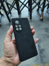 尚蘇 適用 華為nova8Pro手機殼nova8 Pro保護套防摔鏡頭全包軟殼簡(jiǎn)約輕奢羊巴皮外殼女男款皮套黑色 曬單實(shí)拍圖