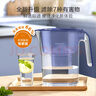 飛利浦（PHILIPS）凈水壺濾水壺過濾水壺凈水器濾水器過濾器濾芯 AWP2814藍(lán)色【4.2L】七芯裝 曬單實(shí)拍圖