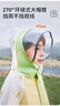 lemonkid兒童雨衣男女童小學生雨披帶書包位寶寶上學防雨服 草莓奶油粉2XL 曬單實拍圖