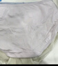 Freego首次免洗即穿女士?jī)?nèi)褲女A類純棉10A抑菌大碼三角褲獨(dú)立包裝4條XL 曬單實(shí)拍圖