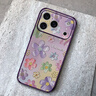 迷炫【進(jìn)口素皮】適用蘋(píng)果17promax手機殼iPhone17手機保護套女生新款羽紗多彩花時(shí)尚鏡頭全包防摔超薄 【羽紗多彩花紫】立體浮雕+全包防摔+暗紫 iPhone 17 Pro Max 曬單實(shí)拍圖