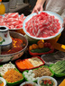 順鑫鑫源 內(nèi)蒙古精選牛肉卷1斤 涮火鍋食材 生鮮牛肉 曬單實拍圖