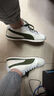 彪馬PUMA【復古跑鞋】薄底鞋T頭鞋男女休閑阿甘鞋 362167 米白色-軍綠 曬單實拍圖