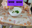 亨凱利餐椅罩衣吃飯圍兜防水防臟嬰幼兒童餐桌飯兜寶寶輔食反穿衣橘子熊 曬單實(shí)拍圖