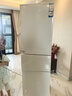 海爾（Haier）217升三門(mén)中門(mén)軟冷凍宿舍租房家用小冰箱小型小巧不占地節能省電BCD-217LHC3E0WV家電國家補貼15% 曬單實(shí)拍圖