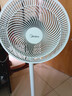 美的（Midea）電風(fēng)扇家用7葉落地扇搖頭電風(fēng)扇循臥室宿舍輕音風(fēng)扇臺式桌面小型風(fēng)扇臺地兩用升級款 白色丨7葉臺地兩用 曬單實(shí)拍圖