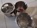 美廚（maxcook）304不銹鋼調(diào)料罐 調(diào)味罐調(diào)料盒辣椒油豬油罐配勺 3只帶座MCPJ4977 曬單實(shí)拍圖