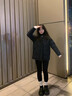 莫代爾鯊魚褲女外穿2025新款春秋薄款黑色緊身瑜伽內(nèi)搭褲加厚保暖緊身褲 黑色 不加絨 適合20~30℃ L 體重100-115斤 曬單實拍圖