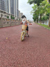 永久（FOREVER）永久兒童自行車(chē)永久自行車(chē)兒童 自行車(chē)3-6歲折疊自行車(chē)兒童單車(chē) 高配黃|一體輪+折疊+輔助輪+禮包 14寸|身高95-120cm 曬單實(shí)拍圖