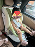 ledibaby樂蒂寶貝嬰兒童安全座椅0-4-12歲汽車用寶寶坐椅車載可坐可躺 太空艙P(yáng)ro+智能版【春芽綠】 曬單實(shí)拍圖