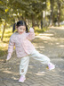 巴拉巴拉【商場同款】寶寶羽絨服保暖內(nèi)膽男女童外套2025新款冬裝 夢幻粉60334-白鴨絨 110 充絨量26g 曬單實(shí)拍圖