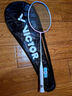 威克多VICTOR勝利羽毛球拍鐵錘家族TK-兔碳素纖維高磅超輕進(jìn)攻男女拍 TK-兔 4U 粉藍/連貫進(jìn)攻 22磅  女生初學(xué)推薦 曬單實(shí)拍圖