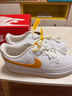 耐克NIKE板鞋男子復(fù)古緩震COURT VISION運動鞋HF1744-100大學(xué)金42.5 曬單實拍圖