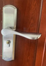 虎頓（HOTUN）木門鎖室內(nèi)門鎖可調(diào)節(jié)尺寸臥室門鎖通用門鎖內(nèi)門鎖KTS01-DK 曬單實拍圖