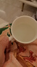 八千行羊脂玉瓷泡茶杯陶瓷杯帶蓋接待會議室茶杯辦公室馬克杯白瓷水杯子 曬單實拍圖