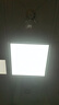 歐普集成吊頂led燈衛(wèi)生間鋁扣板廚房燈300x300方燈30x60平板燈600x6 300*300拉絲銀24.W 12.W(含)-72.W(含) 曬單實拍圖