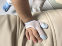 富瑞卡 防吃手手套嬰兒戒吃手神器寶寶防抓手手套小孩防咬指甲戒手癮 2指-小藍(lán)點(diǎn)-普裝CG15左右通用 XM碼-20-24斤 曬單實(shí)拍圖