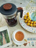 格麗思（GREENIS）煮茶壺養生壺 純鈦噴淋式加熱煮茶器一體式燒水壺蒸茶壺 辦公室蒸茶器茶水分離 電茶壺圍爐煮茶 深空灰禮盒裝（純鈦壺底-單直筒茶漏） 曬單實(shí)拍圖