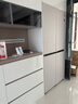 美的（Midea）首創(chuàng)45cm超薄嵌入餐邊柜家用客廳冰箱左餐右廚大容量底部散熱十字四開門國家補貼BCD-427WUSGPZM 曬單實拍圖